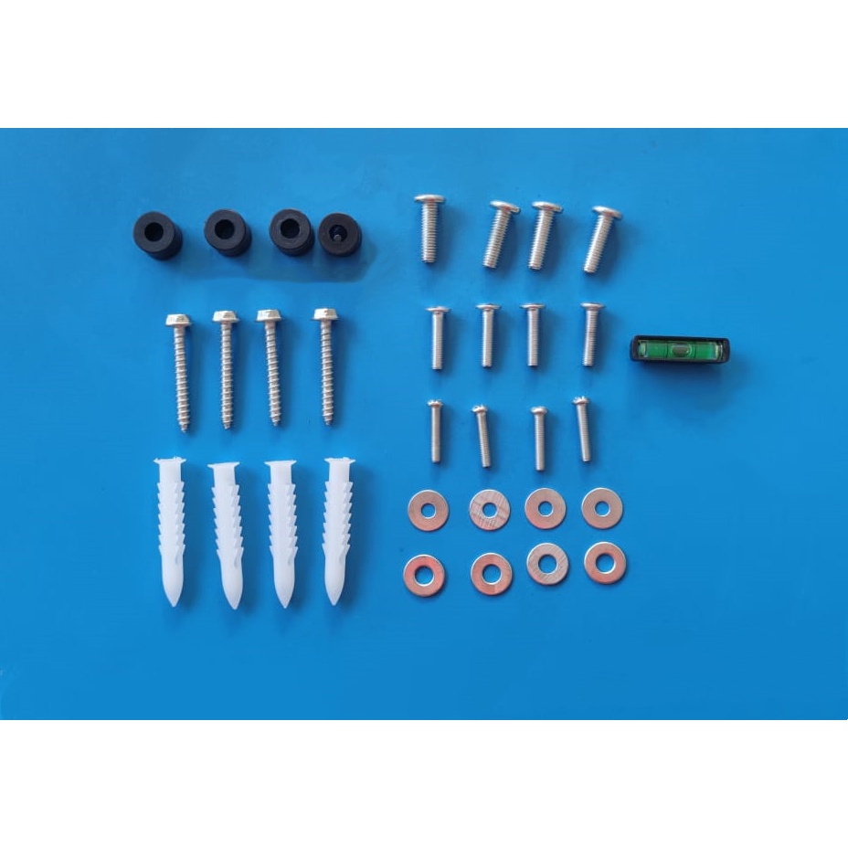 TV Mounting Hardware Pack TVs M5 M6 M8 screw spacer washer Shopee
