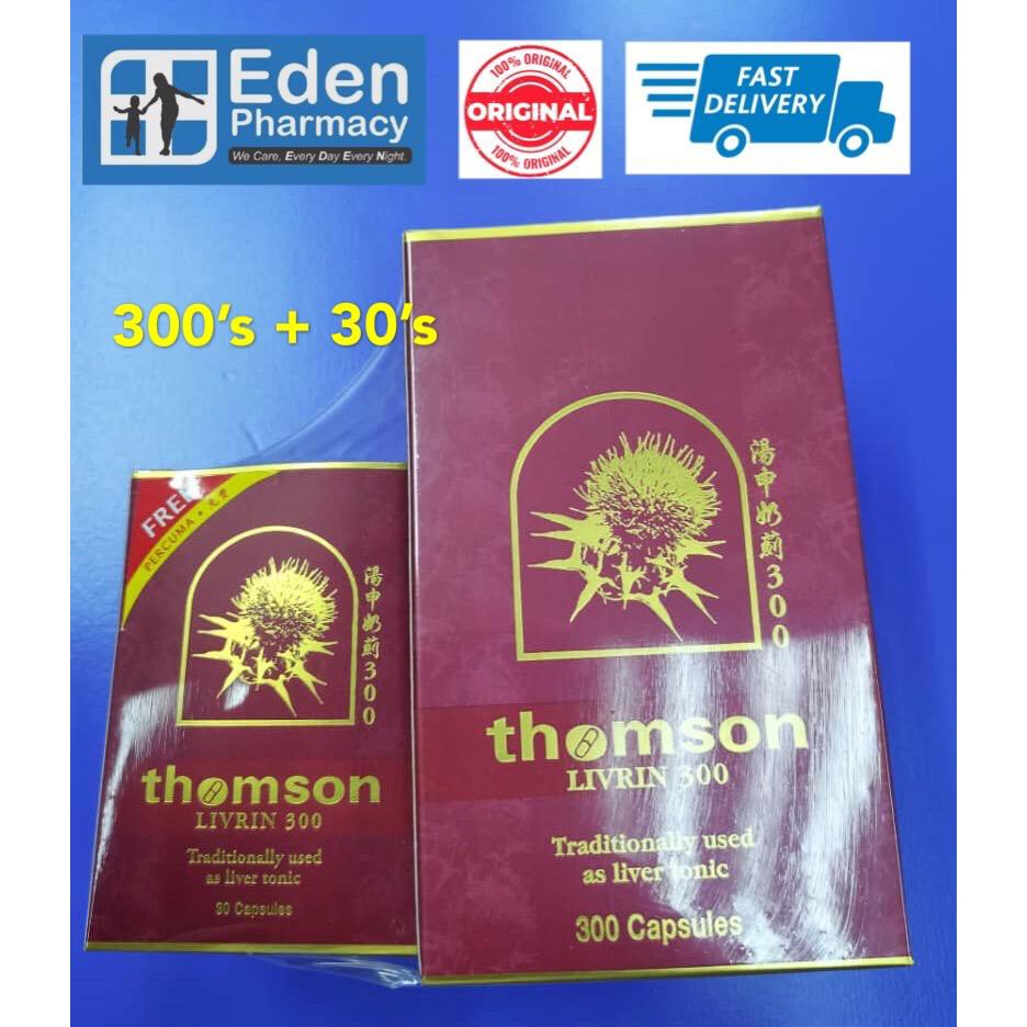 Thomson Livrin 300 Milk thistle Silymarin ( 300's + 30's ) Shopee Singapore