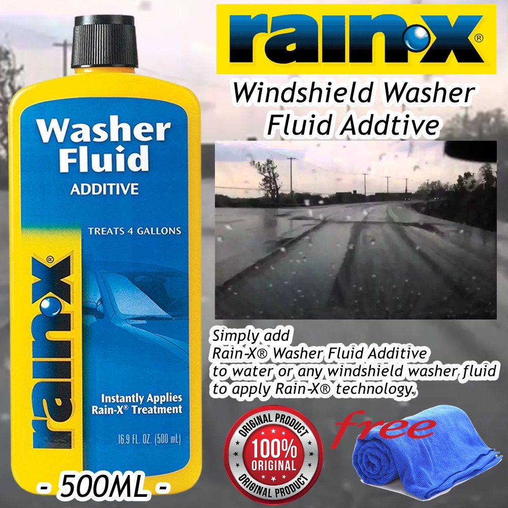 Rain‐X / Rain‐X Windshield Washer Fluid Addtive 500ml Shopee Singapore