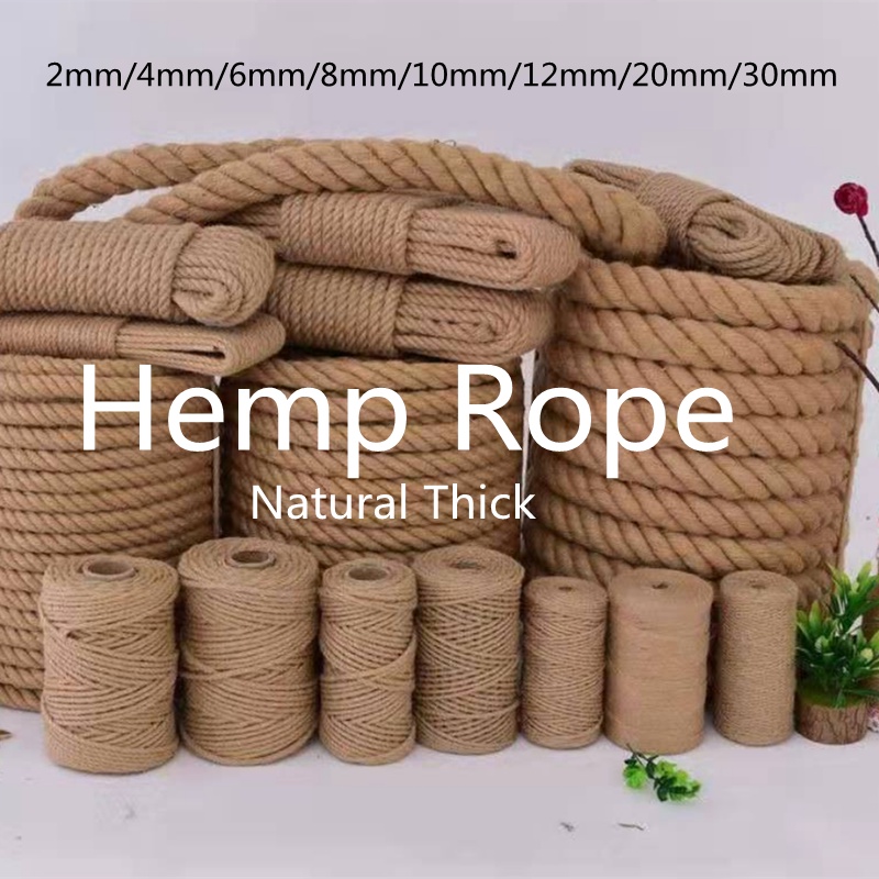 Sisal Rope Cat Tree 212mmCat Tali Guni Hemp Rope Rami Craft Hanging Swing Kucing Jungle