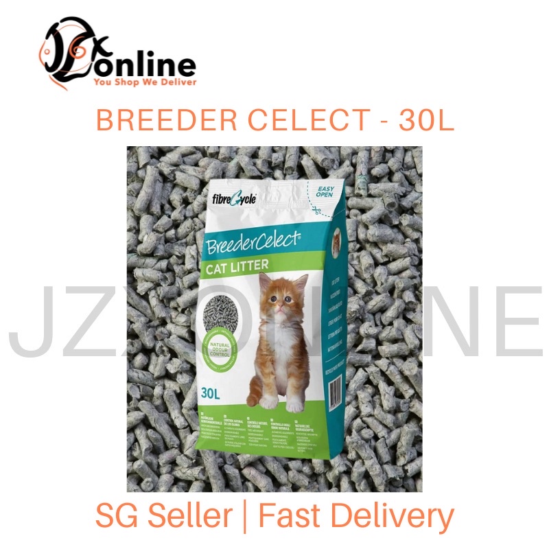 BREEDER CELECT Cat Litter 30L 1 Pack 2 Packs Shopee Singapore