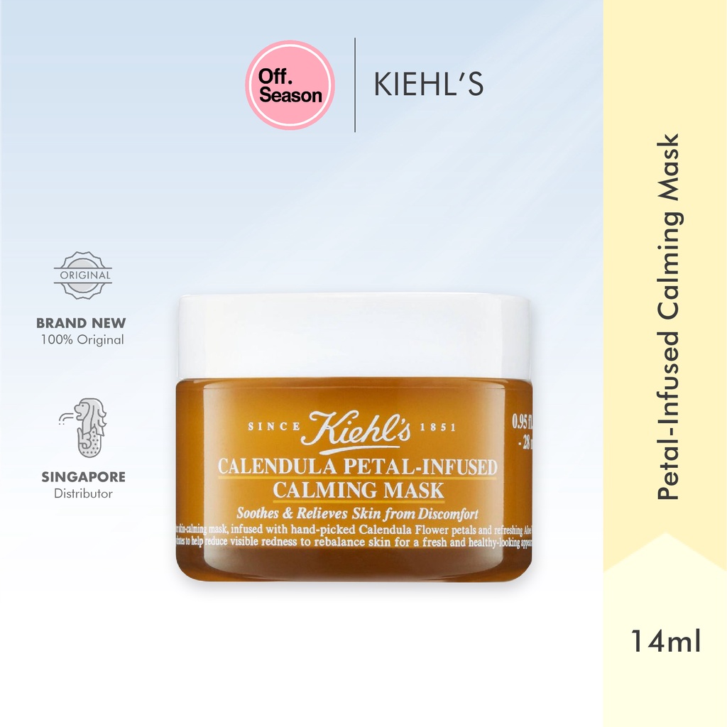 Kiehl's Calendula PetalInfused Calming Mask Shopee Singapore