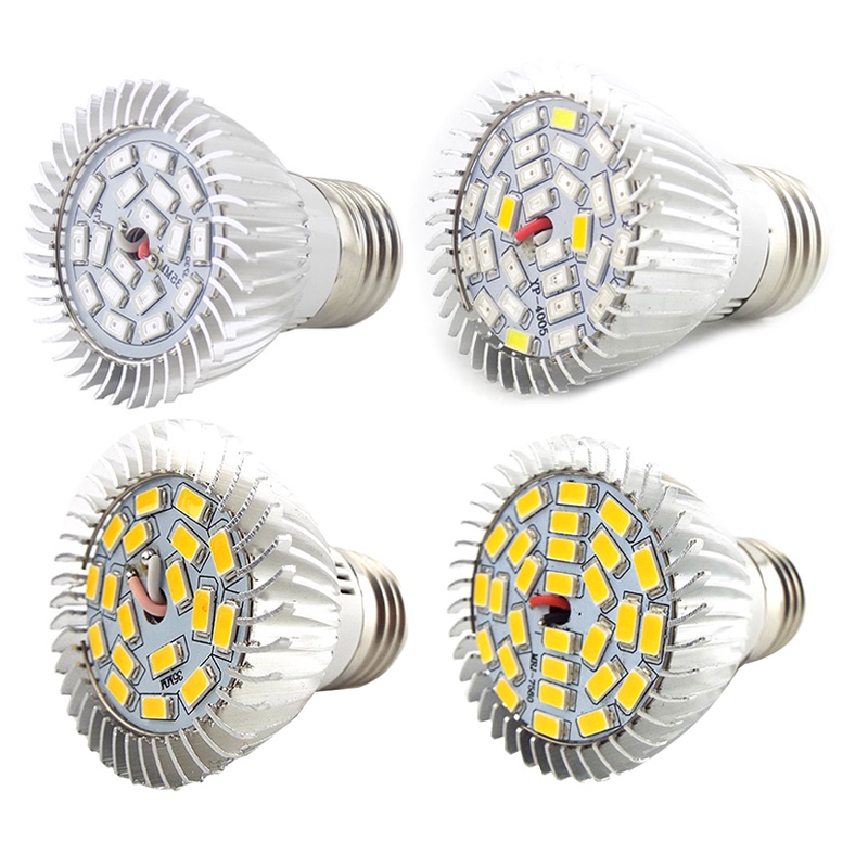 18LED 28 LED Grow Bulb E27 220V Hydroponic Growth Light Full Spectrum