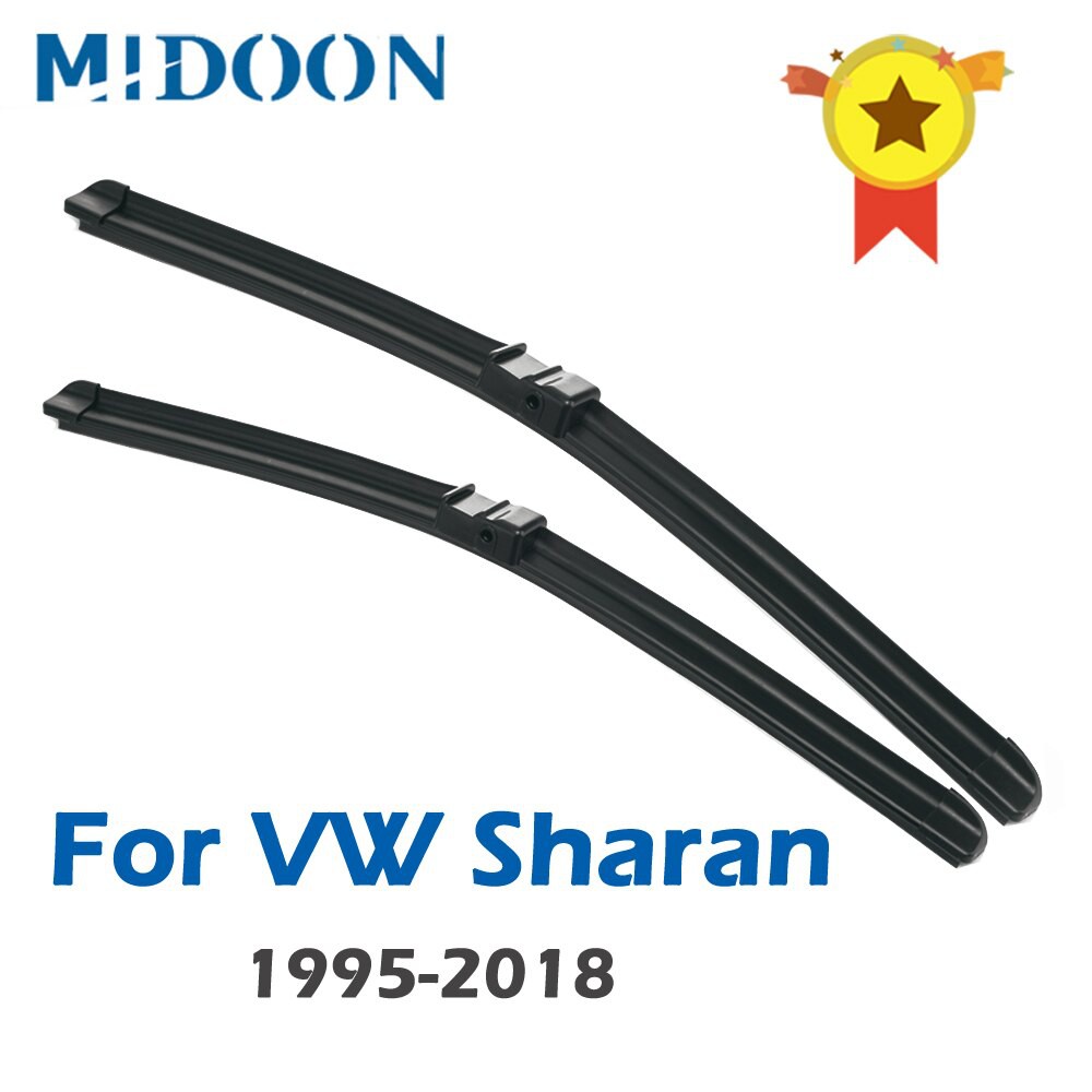 Wiper Blades for Volkswagen VW Sharan MK2 MK3 Fit Heavy Duty Hook Arms
