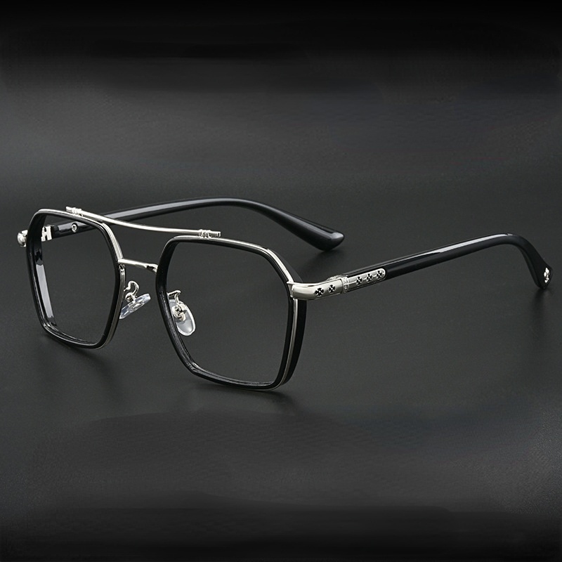 Fashion Glasses Large Frame Anti blue light filter glasses Spectacles