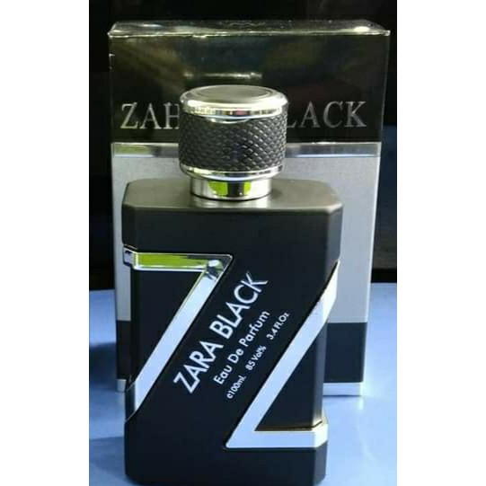 [Ori] Zara Black/Eau De Toilette 100 ML 3.04 FL. OZ. Women's & Men's