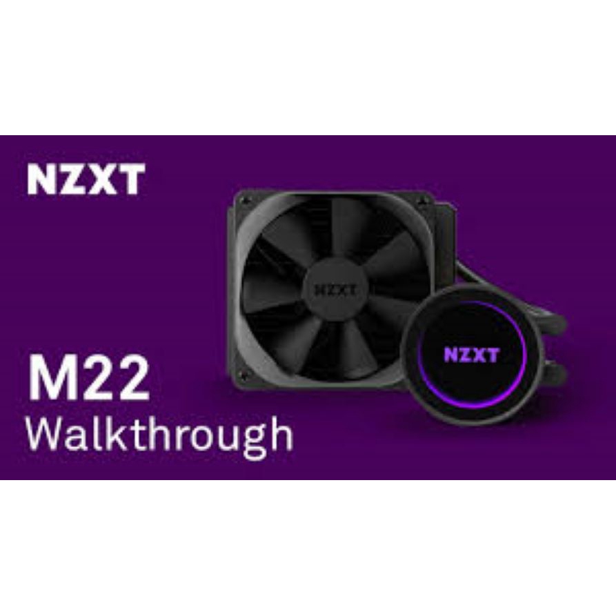 NZXT Kraken M22 120mm Liquid CPU Cooler Shopee Singapore