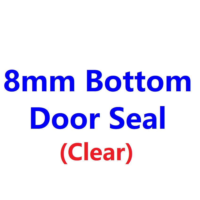 Bathroom Glass Door Waterproofing Bottom Seal / Glass Door Seal