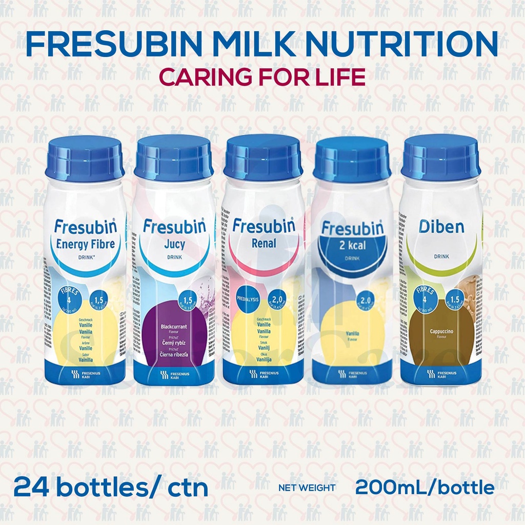 Fresubin 2kcal Diben Protein Energy Jucy Renal Liquid Milk Nutrition