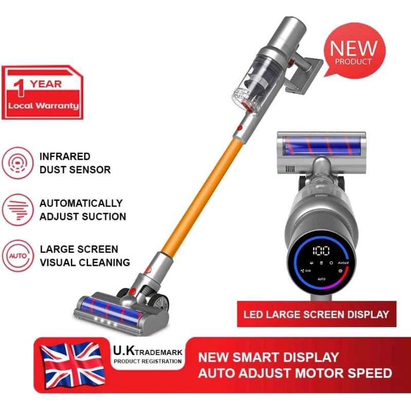 Airbot Hypersonic PRO 27000PA LED DISPLAY Handheld Vacuum Cleaner