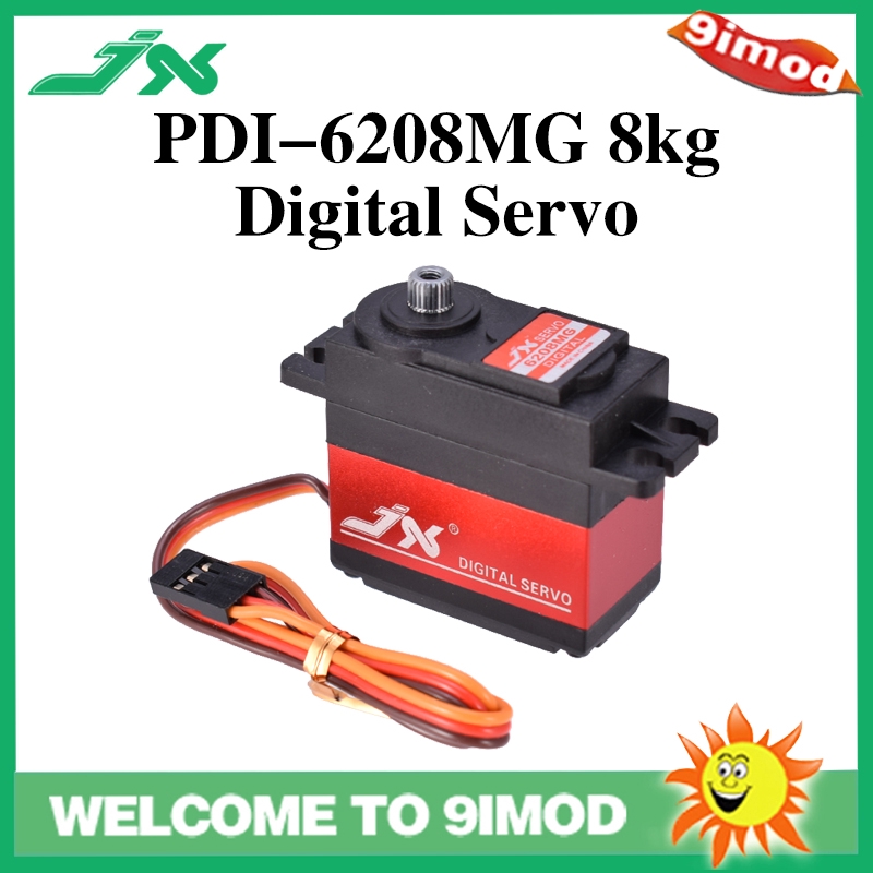 JX Servo PDI6208MG 8KG 0.07 sec Metal Gear High Speed Standard For 1/