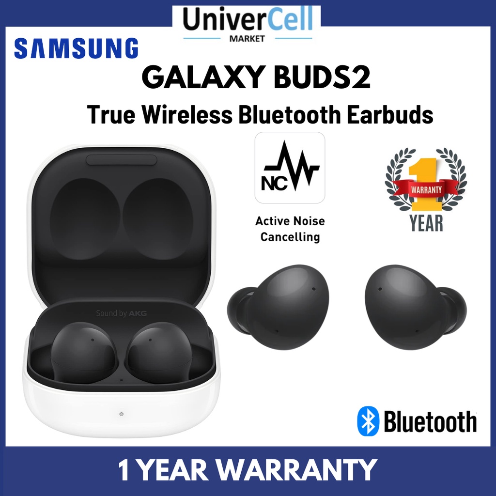 Samsung Galaxy Buds 2 Active Noise Cancellation, Auto Switch Feature, Up to 20hrs Battery Life