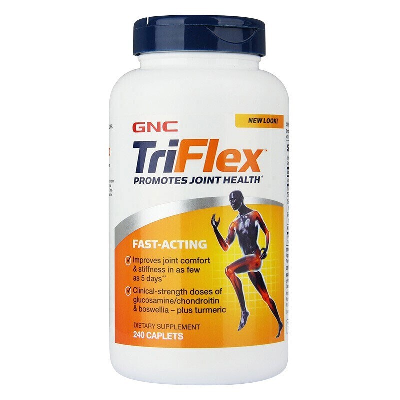 GNC TriFlex FastActing Glucosamine 240 Tablets Glucosamine Glucosamine