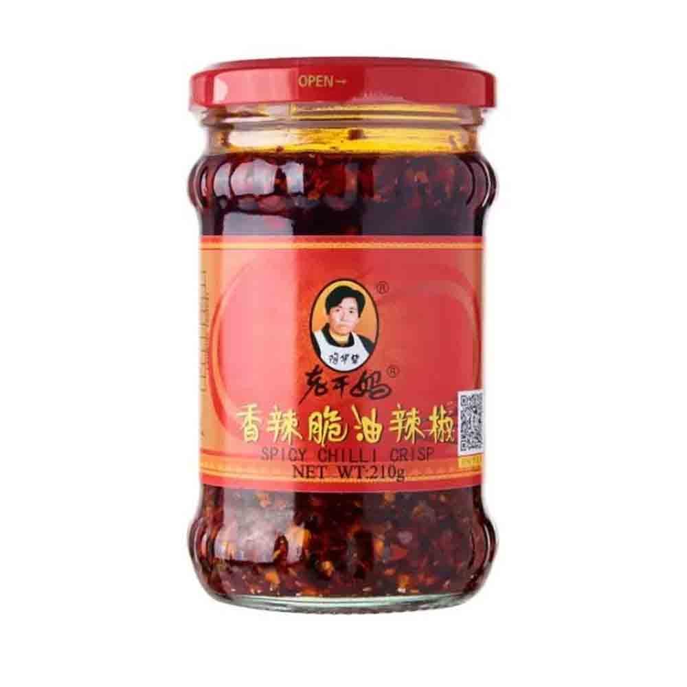 Lao Gan Ma Chili Oil Crisp 210gr Chili Sambal LGM Chili Oil Chili Oil