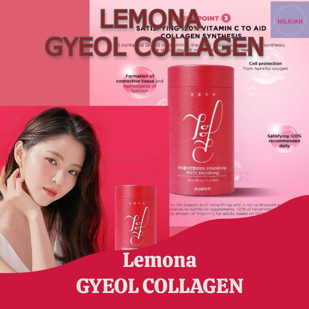[Lemona] Korea NANO Fish Gyeol Collagen and Vitamin C Powder (2g x