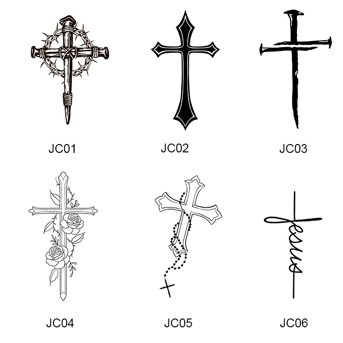 [CROSS] Waterproof CROSS Temporary Tattoo/Waterproof Temporary Tattoo