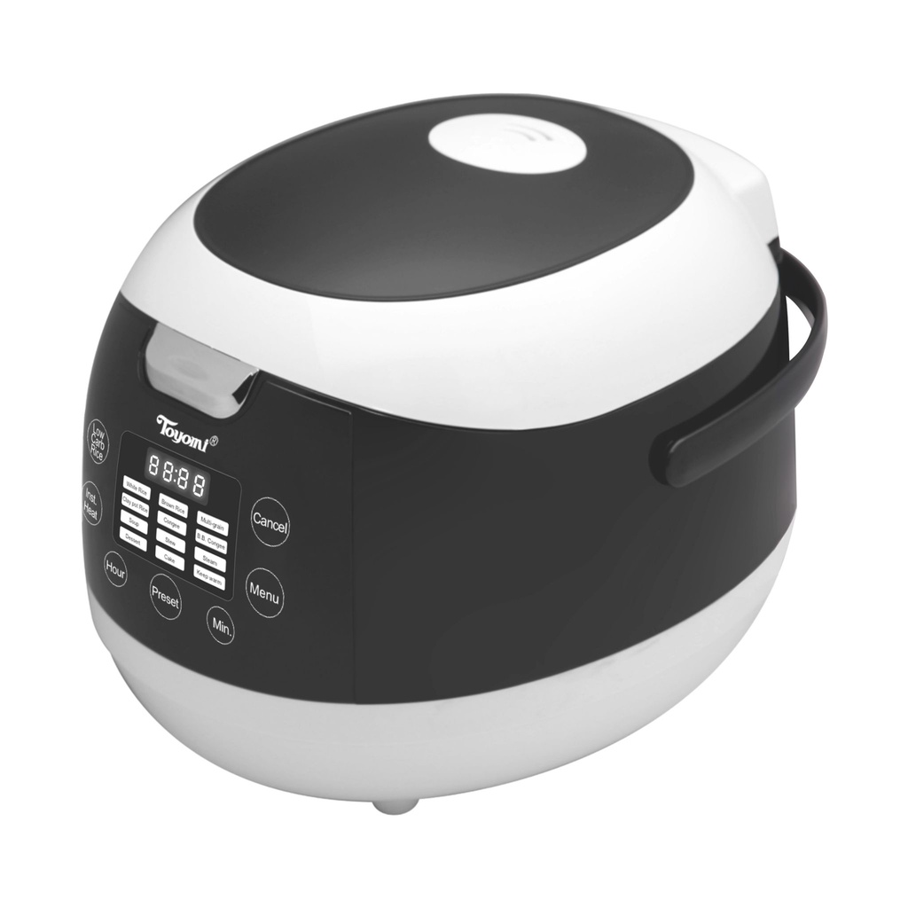 Toyomi SmartDiet Rice Cooker with Stainless Steel & Low Carb Rice Pot 1