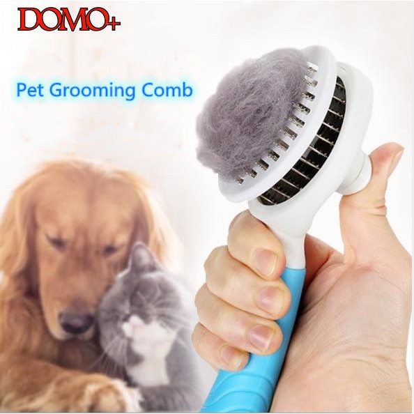 [SG Stock]Pet Hair Grooming Comb Massager Fur Brush Comb For Cat & Dog