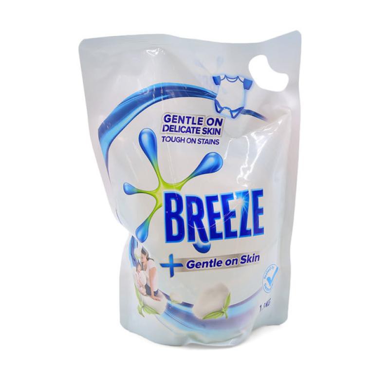 Breeze Gentle On Skin Liquid Detergent Refill 1.5Kg Shopee Singapore