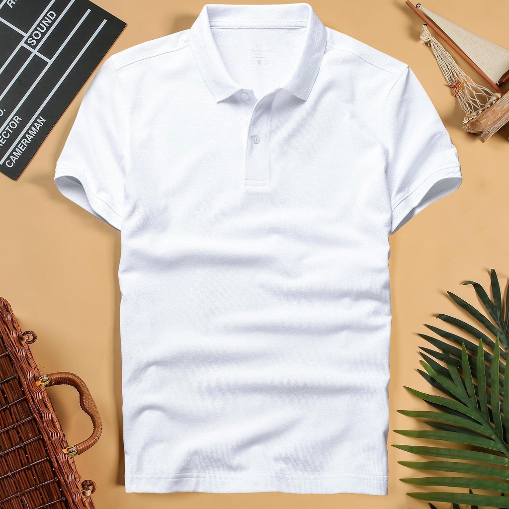 Men's POLO tshirt with cool cotton 4 stretch fabric high quality