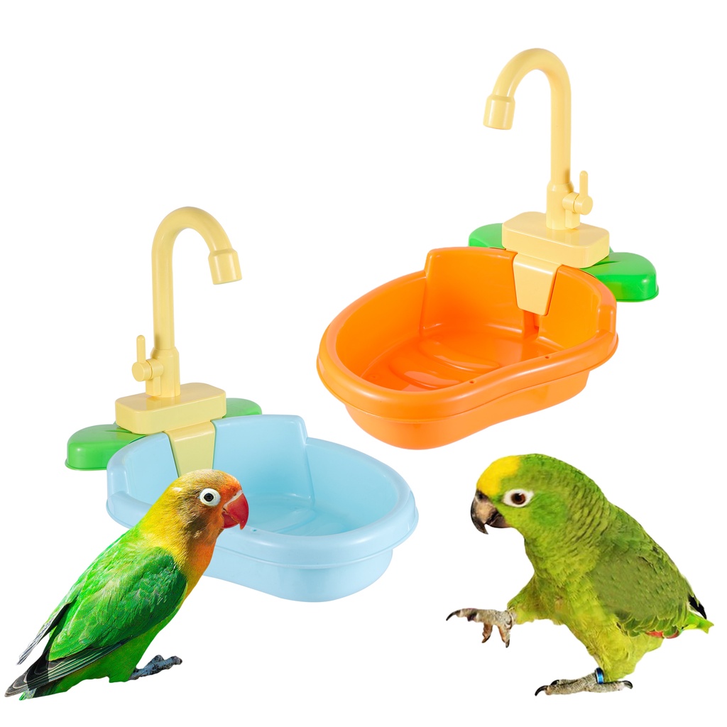 1 pcs pet bird shower tray parrot bass shower pet bird bath cage basin tub parrot shower bowl