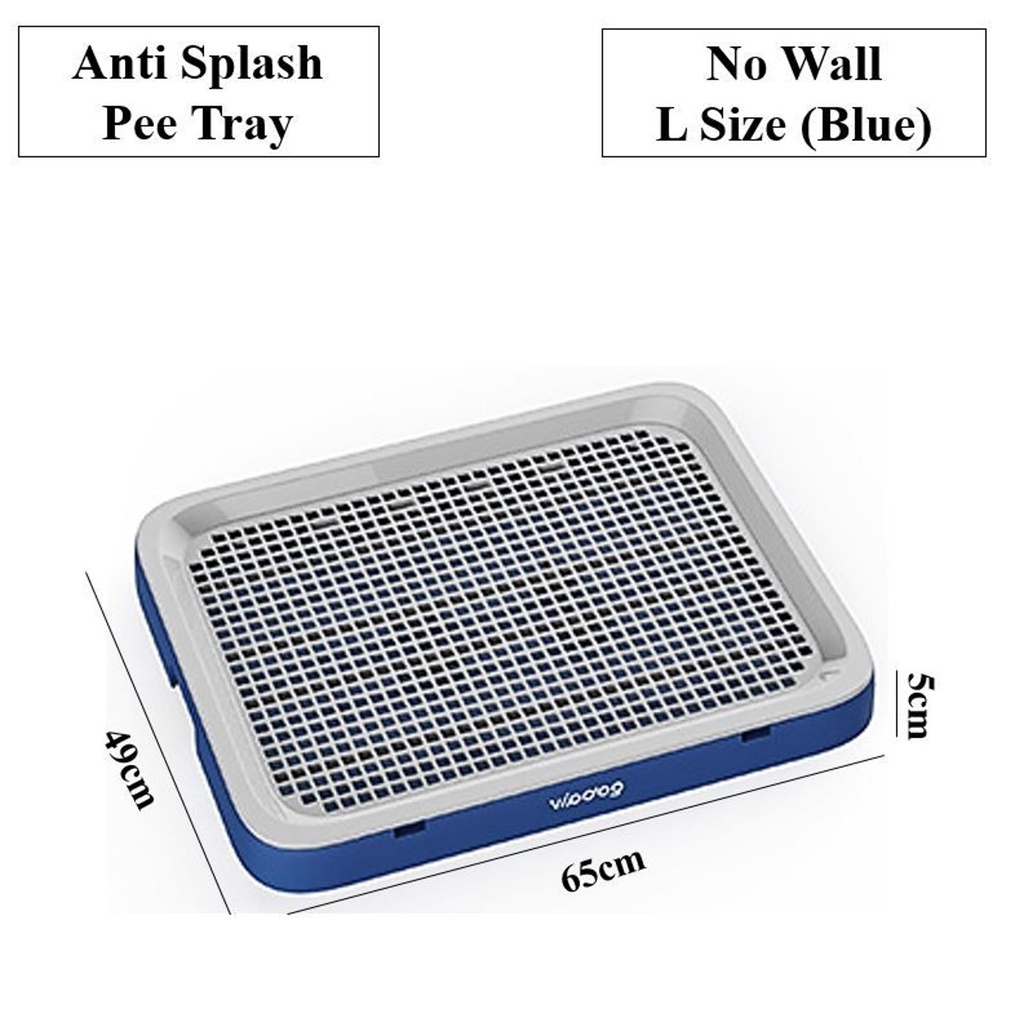 [SG SELLER] Dog Pee Tray Metal Pee Tray Plastic Tray Dog Puppy Toilet