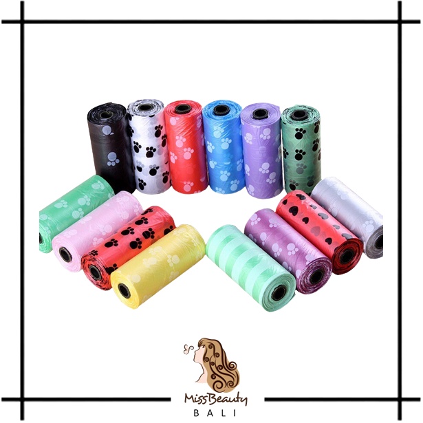 Refill Plastic Garbage Bags/Dog Poop Plastic Bags/Pup Plastic Bags