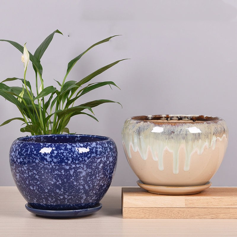 Nordic Creative Ceramic Plant Flowerpot Flower Pot / outdoor gardening