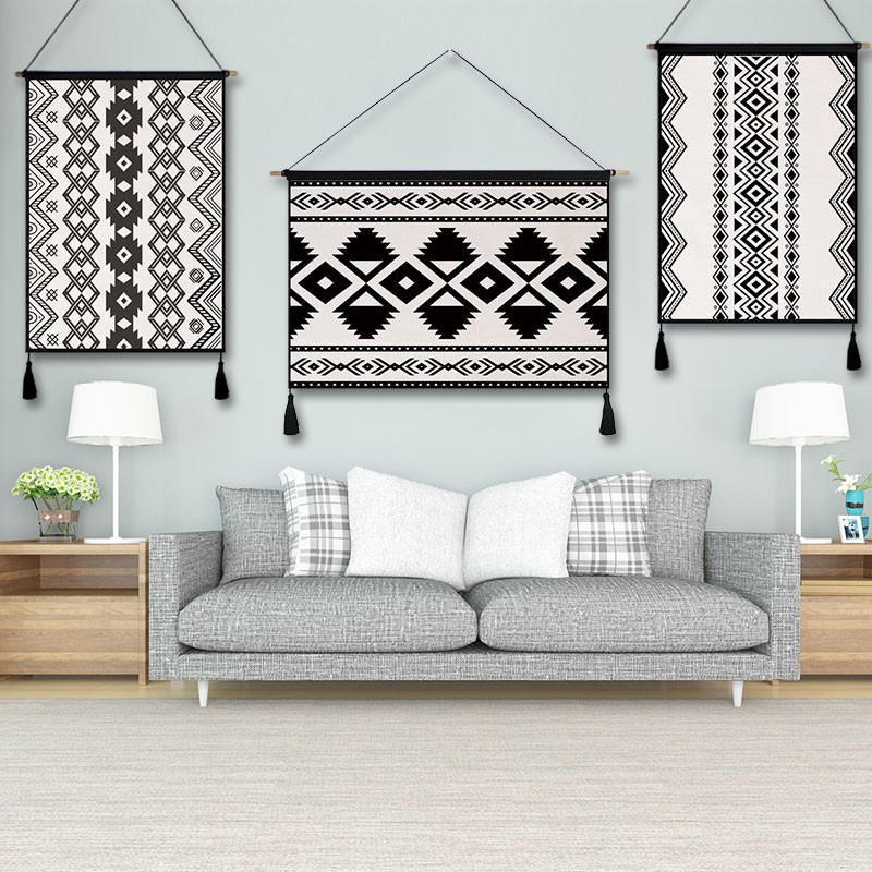 Geometry Graphics Tapestry Hanging Cloth,INS Room Tapestry Wall Hangers