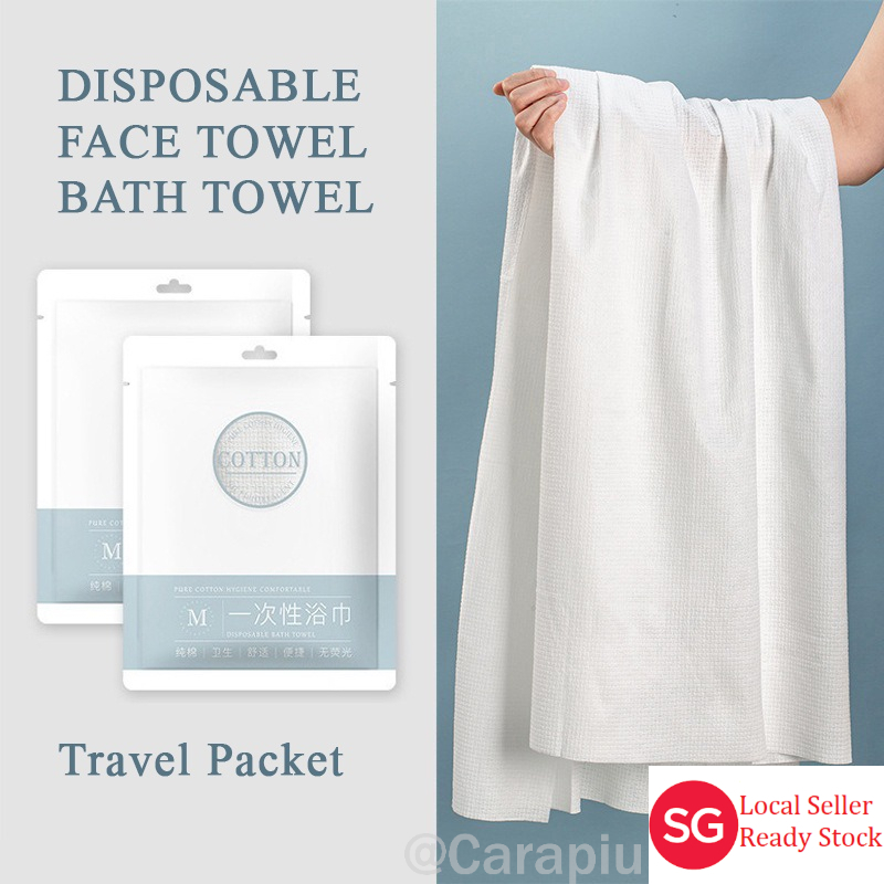 Disposable Bath Towel Thicken Face Towel Portable for Travel Sports
