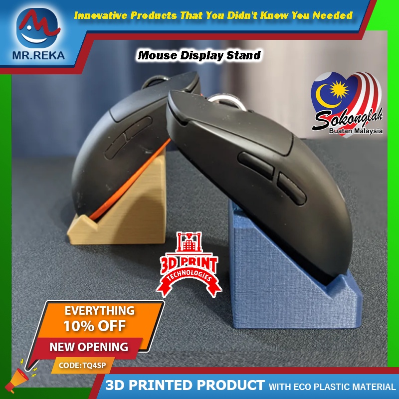Mouse Display Stand Holder Logitech Razer Apple Funtech UGreen Shopee
