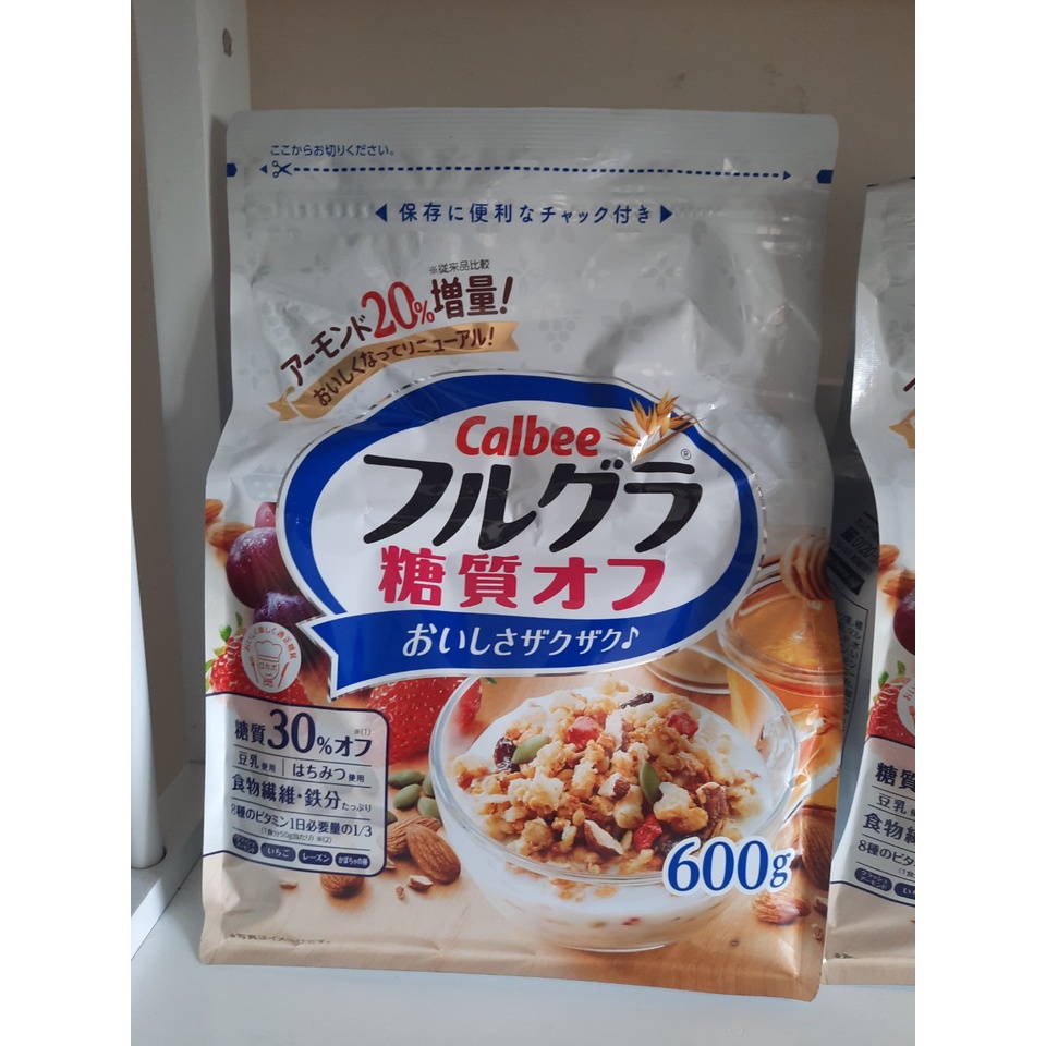 Japanese Weight Loss Diet Calbee Cereals mix Fruit Yogurt For Breakfast