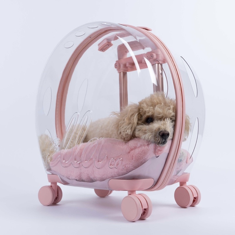 ELLA CO. Travel Bubble Set Pet Carrier Luggage Bag Dog Cat Shopee