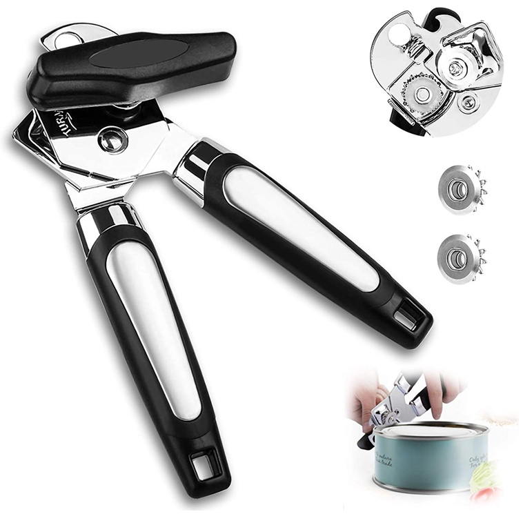 Heavy Duty Can Opener Anti Rust Stainless Steel 3 in 1 professional