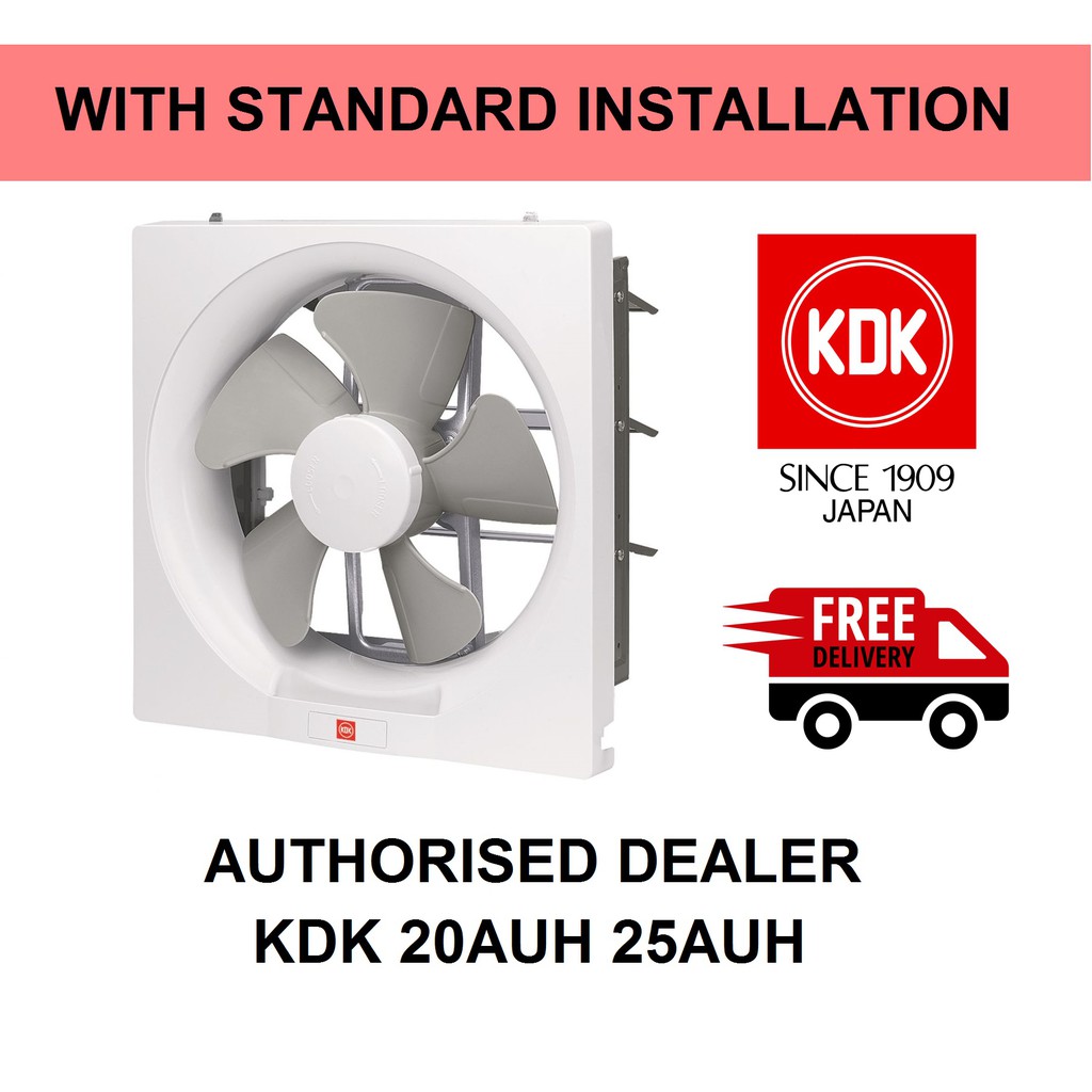 [Installation] KDK 20AUA 25AUA 30AUA Exhaust Fan Ventilating Fan