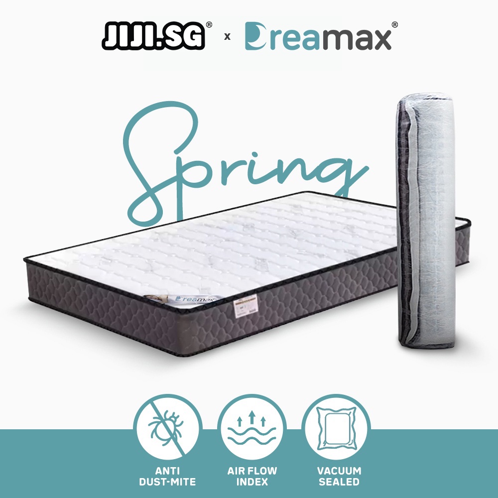 (JIJI.SG x DREAMAX) Spring Mattress 6inch / 15cm / Bed / Inner Spring