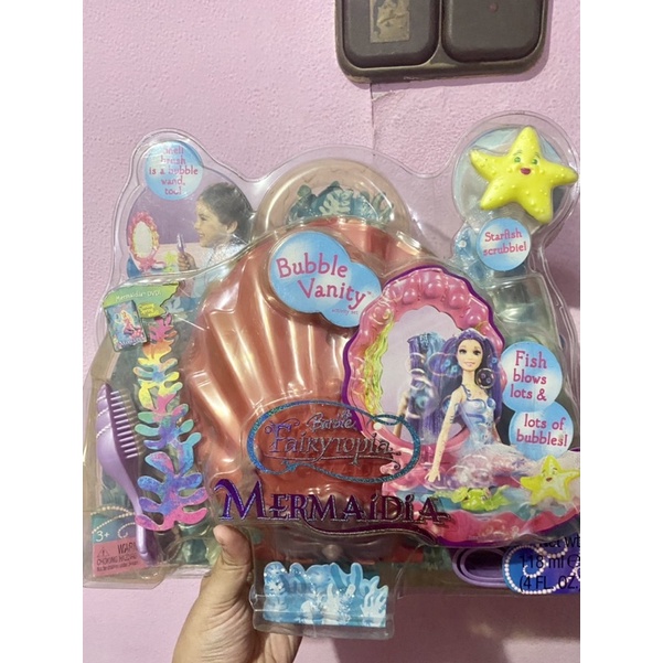 Barbie Mermaidia Bubble Vanity Playset Rare! Shopee Singapore