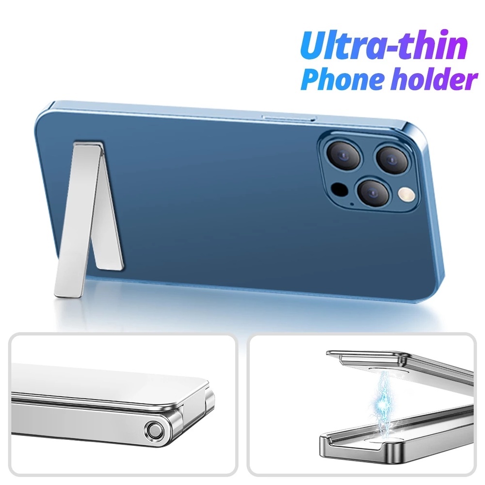 Ultralight Metal Mobile Phone Holder/Mini Folding Back
