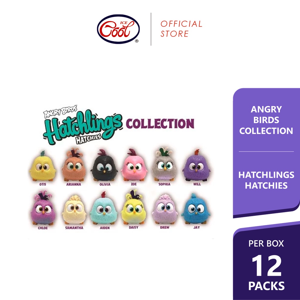 Angry Birds Hatchlings Hatchies Collection 12 Packs Cute Angry