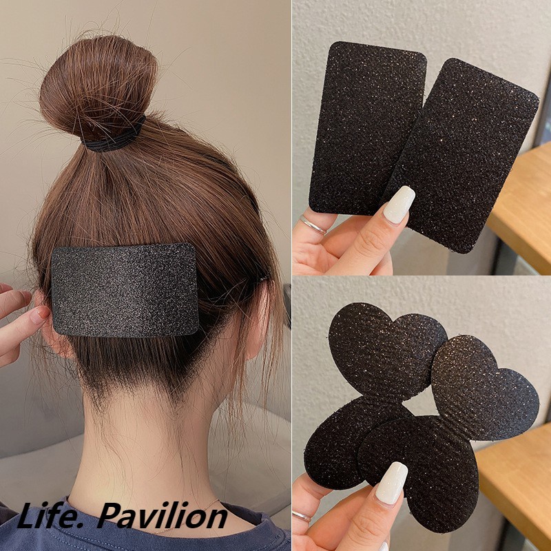 Life. Pavilion New Black Hair Posted Face Broken Hair Stickers Children