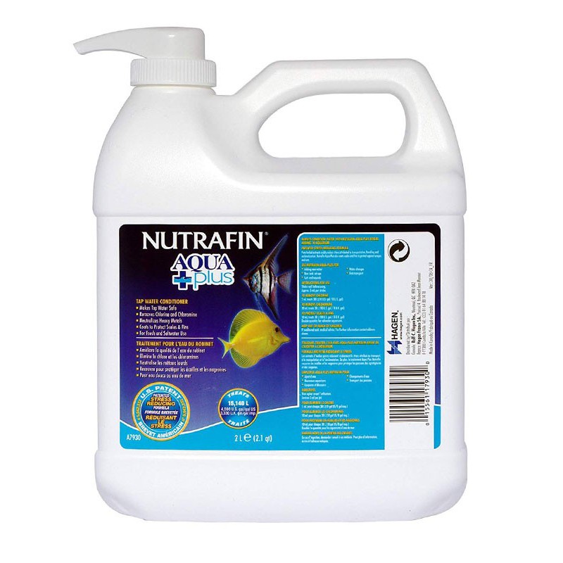 Nutrafin Aqua Plus Water Conditioner 2L Shopee Singapore