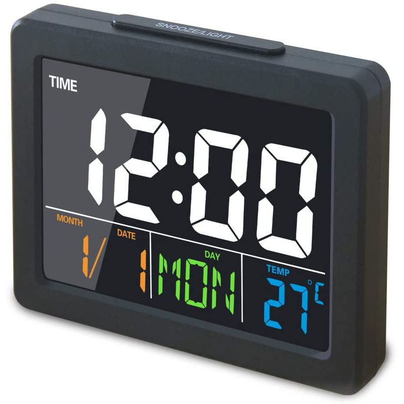 Smart Coloured LED USB Powered Digital Clock (USB Powered) Shopee