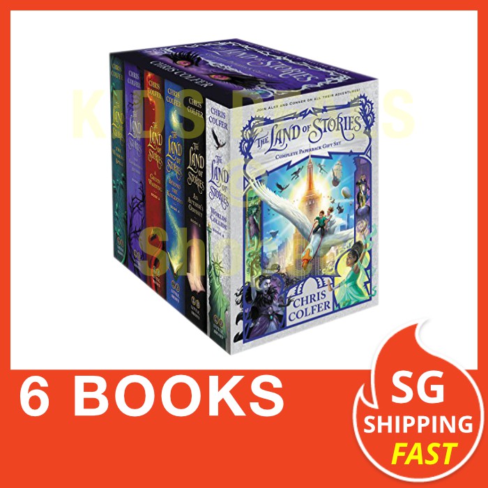 [CLEARANCE] Land of Stories Collection (5 Books ONLY, NO BOX) Shopee