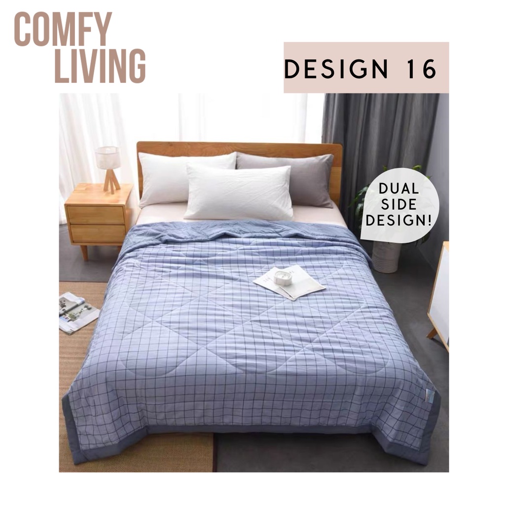 Jap Style Soft Blanket Summer Blanket Suitable for Singapore