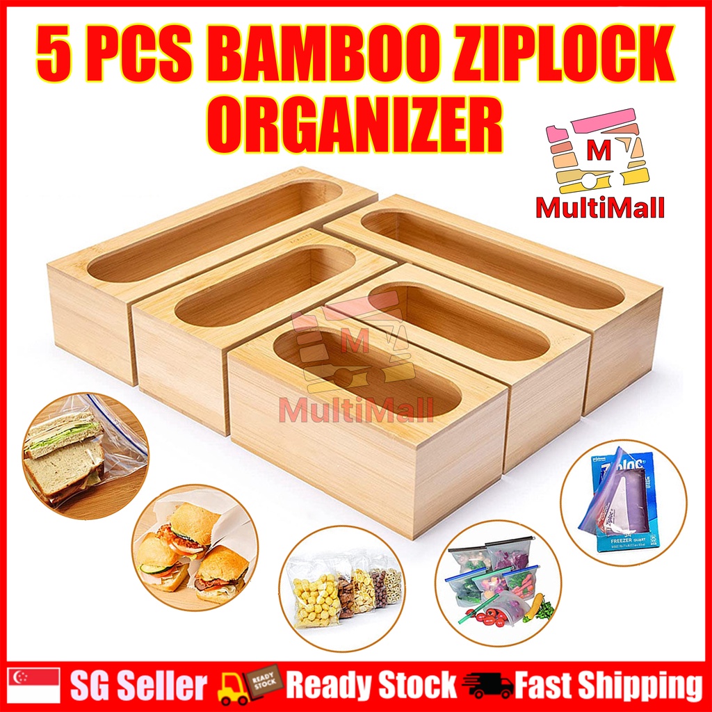 Bamboo kitchen organiser Ziplock Bag Ziplock Bag For Food Ziplock