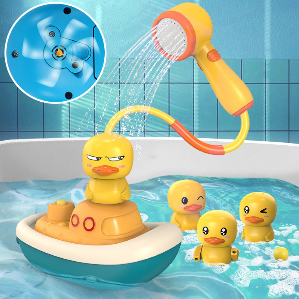 Baby Shower Toys, Cute Electric Duck Water Pump, Electric Water Spray