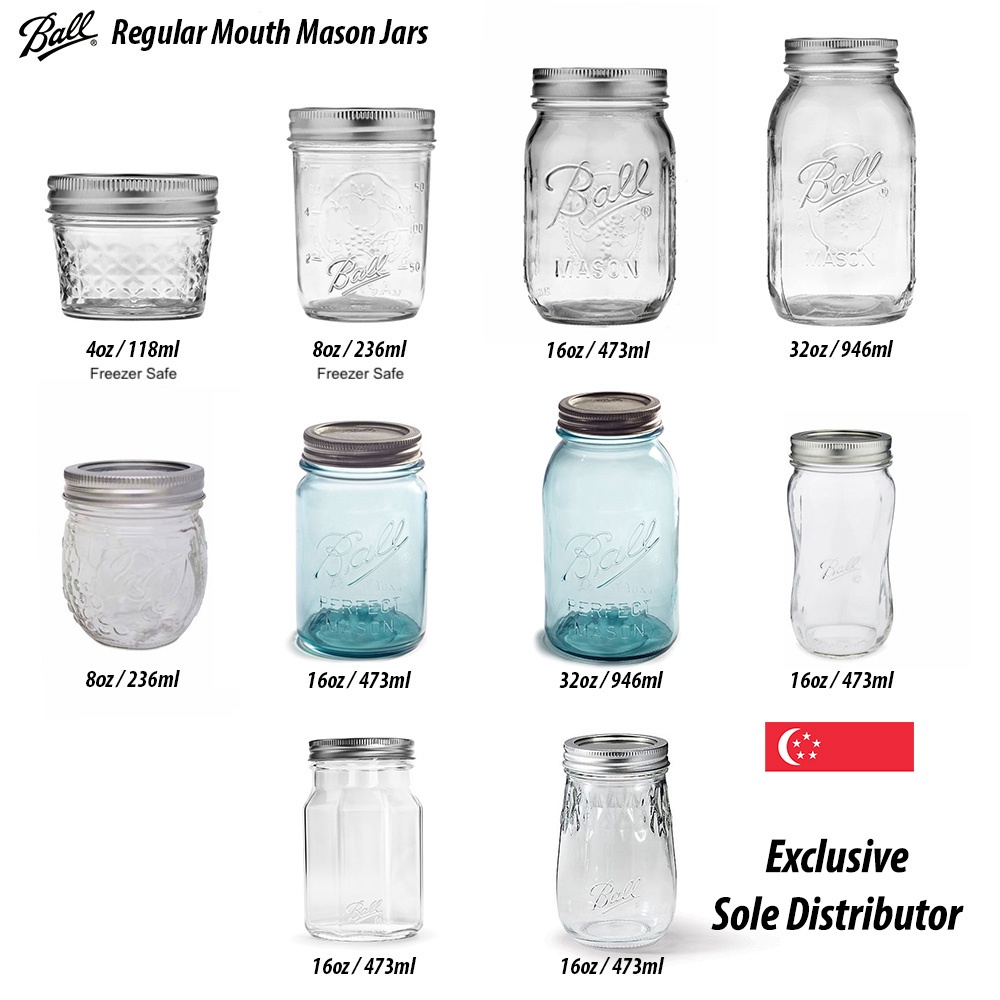 Singapore Sole Exclusive Distributor Ball Mason Jars Made in USA