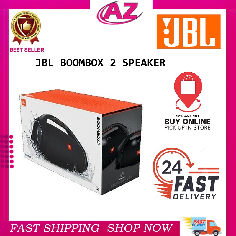 JBL BOOMBOX 2 SPEAKER BRAND NEW LOCAL SET 1 YEAR OFFICIAL WARRANTY