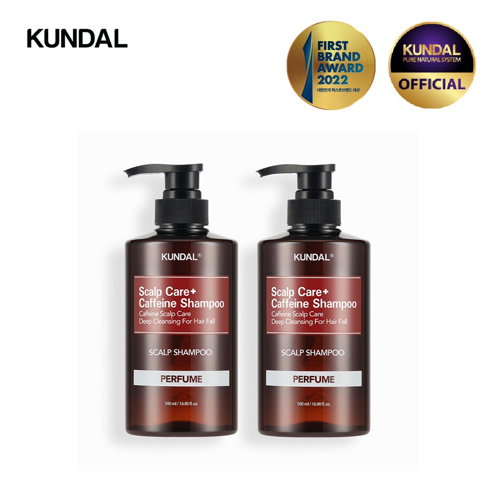 [KUNDAL][Bundle of 2] Caffeine Anti Hair Loss Shampoo Hair Care SET(2ea