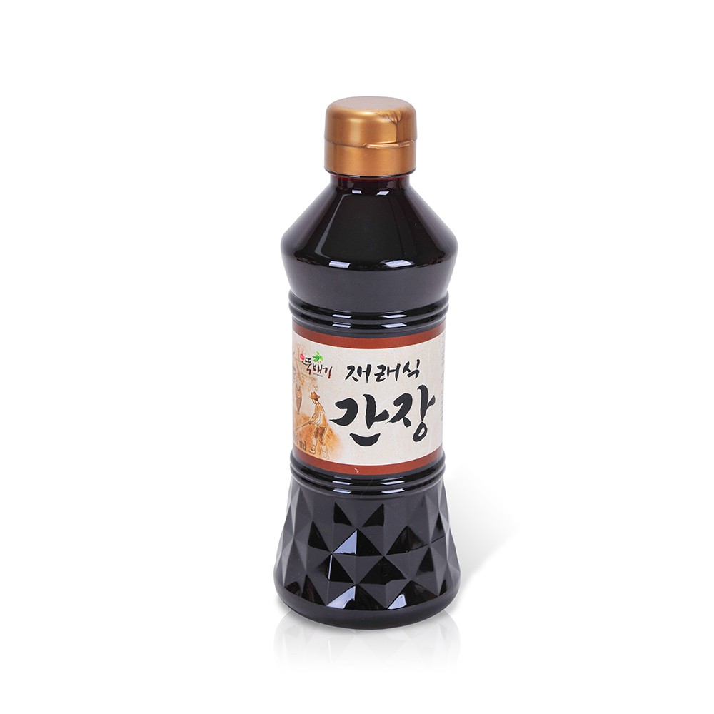 [DDUKBAEGI] 100 Korean Traditional Fermented Soy Sauce GANJANG 500ml